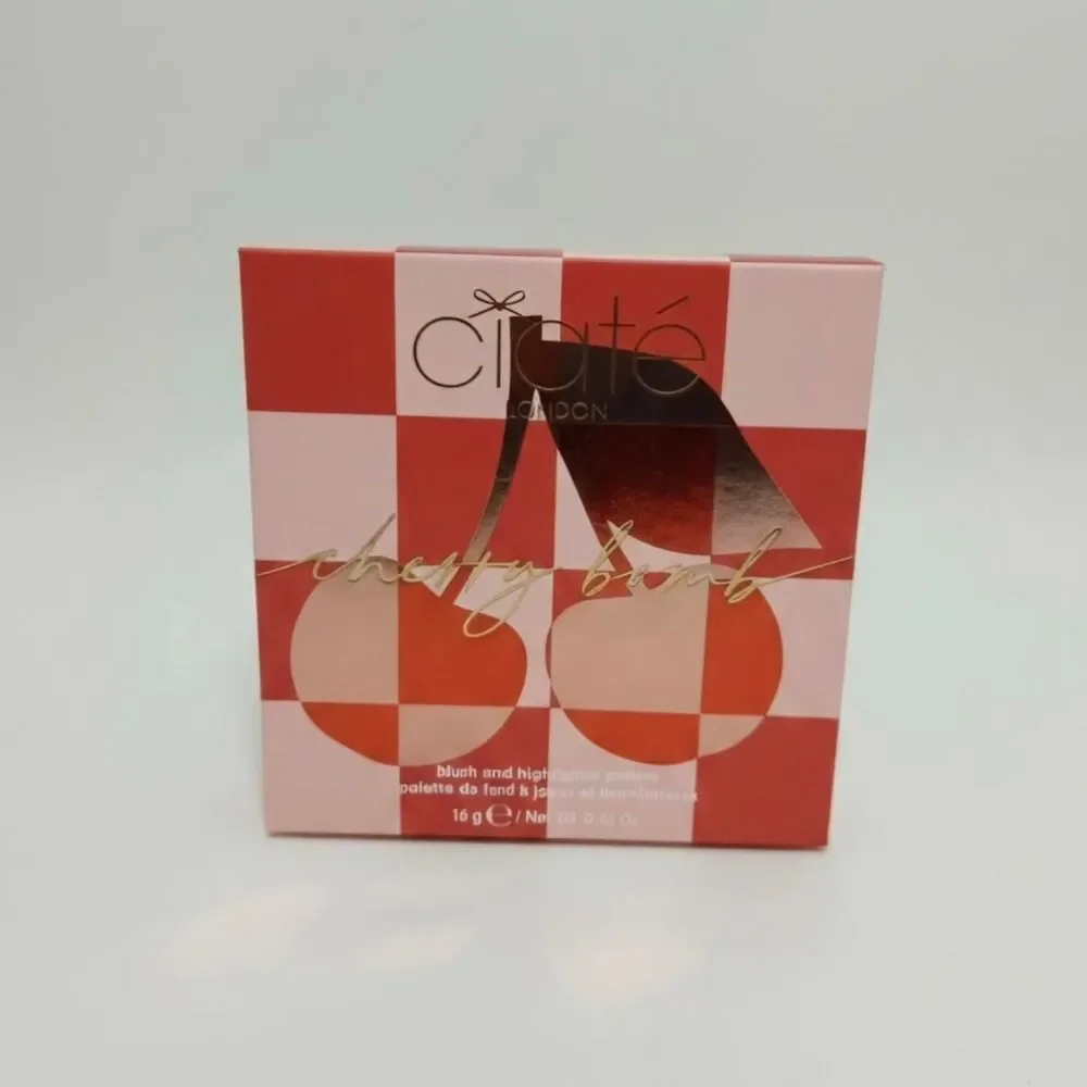 Ciaté London Cherry Bink Blush and Highlight Palette